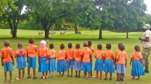 Mikaoni Nursery School children at Vipingo Ridge